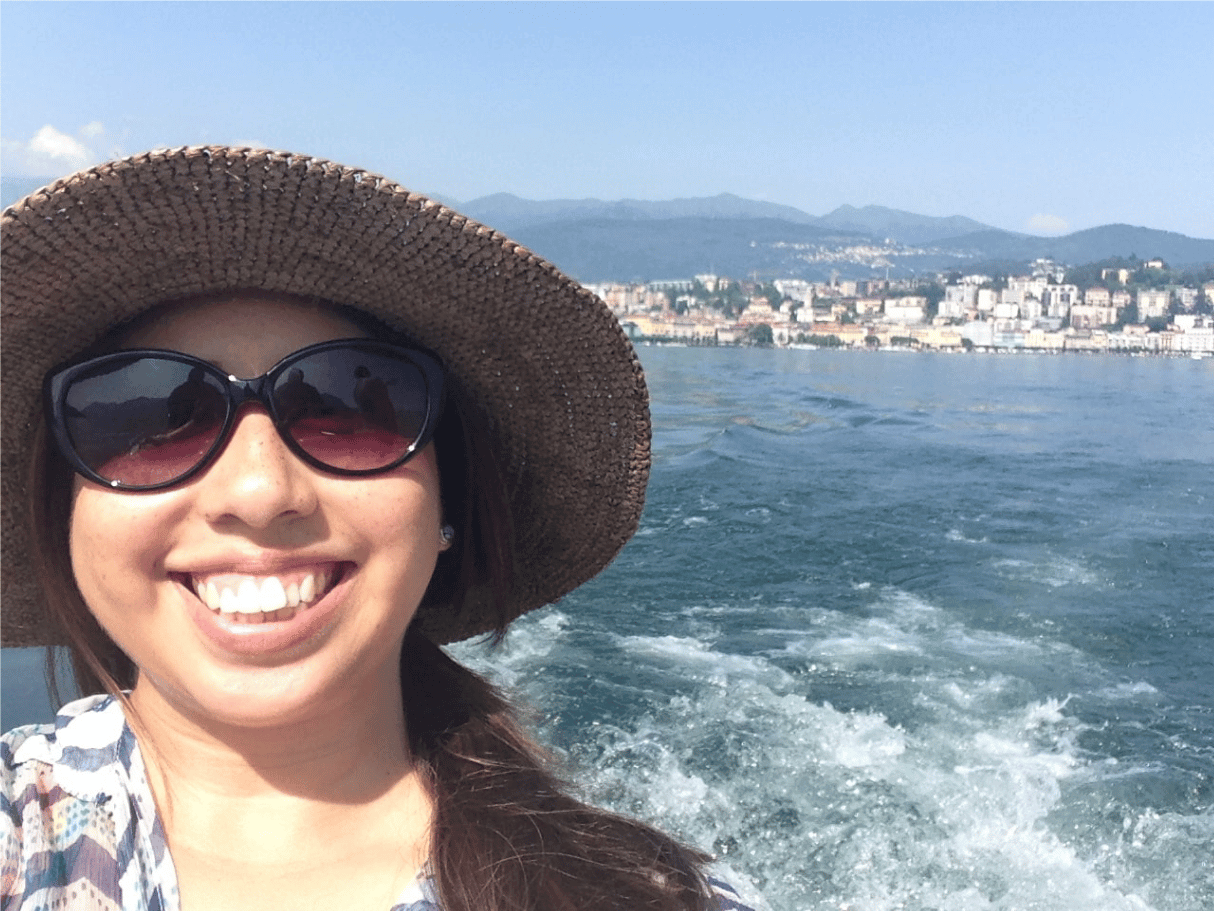 Ariana Having Fun on the Water